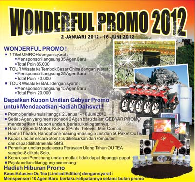 Wonderful Promo 2012